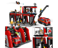 LEGO City 60414 Remiza strażacka z wozem strażackim - 1205487 - zdjęcie 4